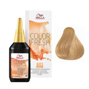 Wella Professionals Color Fresh 8/03 Light Natural Gold Blonde 75ml