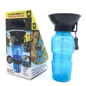Μπουκάλι - Ποτίστρα νερού για κατοικίδια - Μπλε Dog Mug 500ml