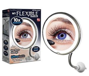 Μεγεθυντικός καθρέφτης με φωτισμό Led - Flexible Mirror 10x Magnification