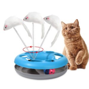 Παιχνίδι γάτας με ποντίκι σε 2 σχέδια- Relaxdays