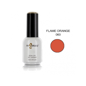 Ημιμόνιμο επαγγελματικό βερνίκι ANGELACQ 15ML - 0.5FL.OZ 060 Flame Orange
