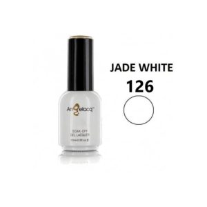 Ημιμόνιμο επαγγελματικό βερνίκι ANGELACQ 15ML - 0.5FL.OZ 126 Jade White