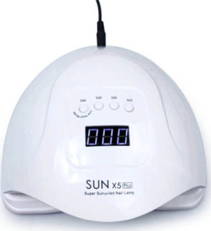 Sun X5 Plus 80W - Επαγγελματικό φουρνάκι νυχιών UV LED ΛΕΥΚΟ
