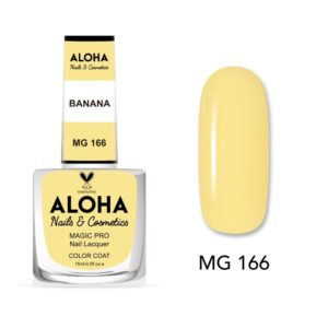 Βερνίκι Νυχιών 10 ημερών με Gel Effect Χωρίς Λάμπα Magic Pro Nail Lacquer 15ml - MG 166 / ALOHA Nails + Cosmetics
