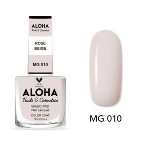 Βερνίκι Νυχιών 10 ημερών με Gel Effect Χωρίς Λάμπα Magic Pro Nail Lacquer 15ml - MG 010 / ALOHA Nails + Cosmetics