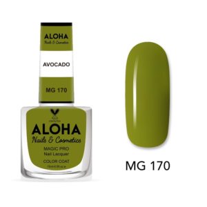 Βερνίκι Νυχιών 10 ημερών με Gel Effect Χωρίς Λάμπα Magic Pro Nail Lacquer 15ml - MG 170 / ALOHA Nails + Cosmetics