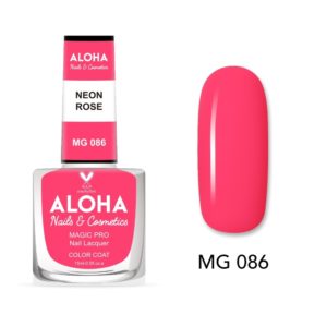 Βερνίκι Νυχιών 10 ημερών με Gel Effect Χωρίς Λάμπα Magic Pro Nail Lacquer 15ml - MG 086 / ALOHA Nails + Cosmetics