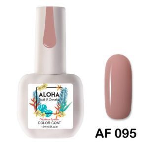 Ημιμόνιμο βερνίκι ALOHA 15ml - Χρώμα: AF 095 / Χρώμα: Nude