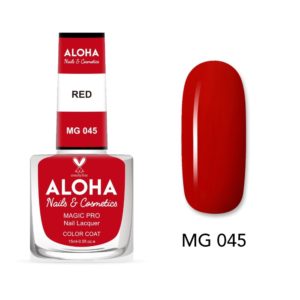 Βερνίκι Νυχιών 10 ημερών με Gel Effect Χωρίς Λάμπα Magic Pro Nail Lacquer 15ml - MG 045 / ALOHA Nails + Cosmetics