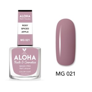 Βερνίκι Νυχιών 10 ημερών με Gel Effect Χωρίς Λάμπα Magic Pro Nail Lacquer 15ml - MG 021 / ALOHA Nails + Cosmetics