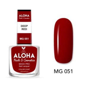 Βερνίκι Νυχιών 10 ημερών με Gel Effect Χωρίς Λάμπα Magic Pro Nail Lacquer 15ml - MG 051 / ALOHA Nails + Cosmetics