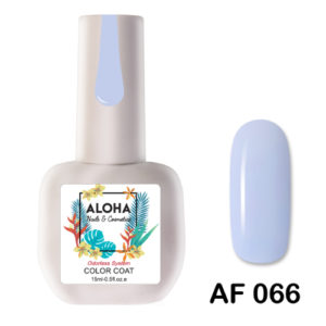Ημιμόνιμο βερνίκι ALOHA 15ml - AF 066 / Χρώμα: Λεβαντί απαλό (Soft Lavender)