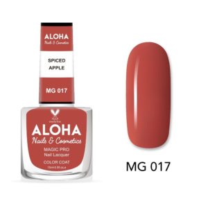 Βερνίκι Νυχιών 10 ημερών με Gel Effect Χωρίς Λάμπα Magic Pro Nail Lacquer 15ml - MG 017 / ALOHA Nails + Cosmetics