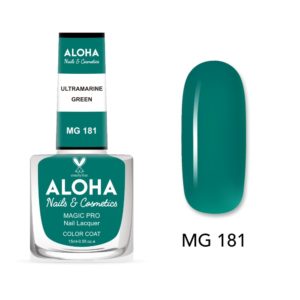 Βερνίκι Νυχιών 10 ημερών με Gel Effect Χωρίς Λάμπα Magic Pro Nail Lacquer 15ml - MG 181 / ALOHA Nails + Cosmetics