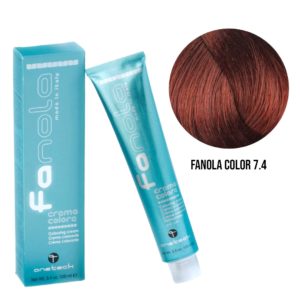 Επαγγελματική Βαφή Μαλλιών - 100ml / Fanola Color 7.4 - Ξανθό Χάλκινο