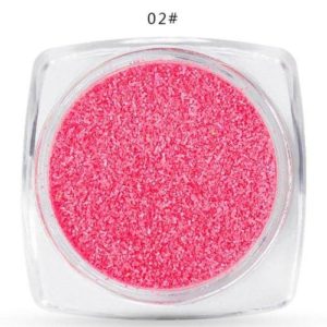 Σκόνη Nail Art Design Sugar σε 12 αποχρώσεις / 02-Σκούρο ροζ - 2g