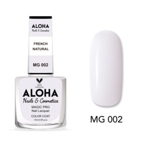 Βερνίκι Νυχιών 10 ημερών με Gel Effect Χωρίς Λάμπα Magic Pro Nail Lacquer 15ml - MG 002 / ALOHA Nails + Cosmetics