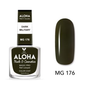 Βερνίκι Νυχιών 10 ημερών με Gel Effect Χωρίς Λάμπα Magic Pro Nail Lacquer 15ml - MG 176 / ALOHA Nails + Cosmetics