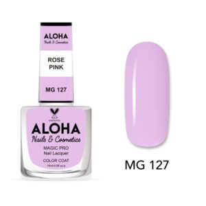 Βερνίκι Νυχιών 10 ημερών με Gel Effect Χωρίς Λάμπα Magic Pro Nail Lacquer 15ml - MG 127 / ALOHA Nails + Cosmetics