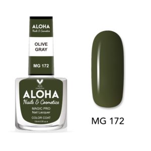 Βερνίκι Νυχιών 10 ημερών με Gel Effect Χωρίς Λάμπα Magic Pro Nail Lacquer 15ml - MG 172 / ALOHA Nails + Cosmetics
