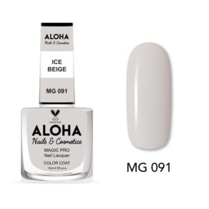 Βερνίκι Νυχιών 10 ημερών με Gel Effect Χωρίς Λάμπα Magic Pro Nail Lacquer 15ml - MG 091 / ALOHA Nails + Cosmetics