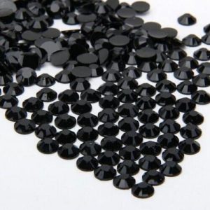 Nail Art Crystals SS5 Μαύρα - 1.440 τεμάχια