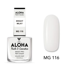 Βερνίκι Νυχιών 10 ημερών με Gel Effect Χωρίς Λάμπα Magic Pro Nail Lacquer 15ml - MG 116 / ALOHA Nails + Cosmetics