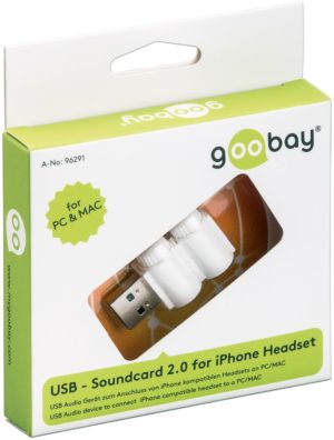 USB-SOUNDCARD 2.0 FOR IPHONE HEADSET