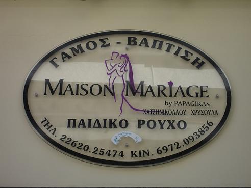 MAISON MARIAGE