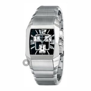 FESTINA chronograph black dial & steel bracelet