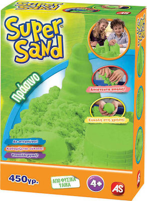 Μαγική Αμμος Super Sand 450γρ σε Πράσινο Χρώμα