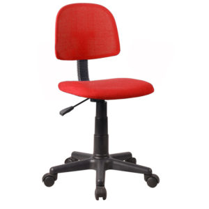 Καρέκλα γραφείου χωρίς μπράτσα 8103 κόκκινη 25-17 38x45x77/89
