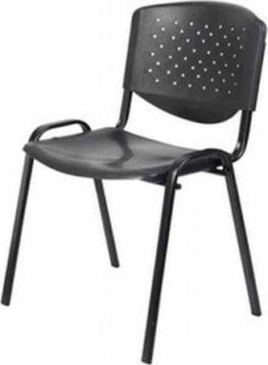 Καρέκλα Επισκέπτη ABS Μαύρη 66-20071