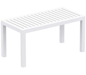 Τραπέζι πολυπροπυλένιου Ocean 90x45 Λευκό