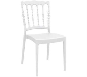Καρέκλα πολυπροπυλένιου Napoleon White