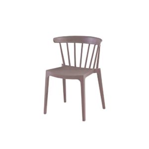 Καρέκλα WEST PP-UV Sand Beige 53x53x75cm (Σετ 4 ΤΕΜ)