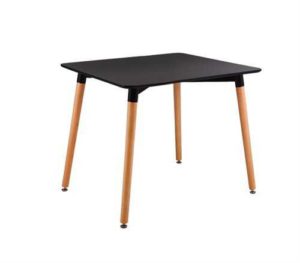 Τραπέζι Art 80x80cm Μαύρο
