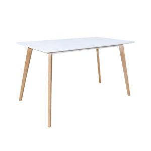 Τραπέζι MARTIN 120x70cm Άσπρο