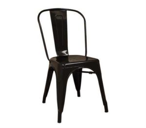 Καρέκλα RELIX Μεταλ. Μαύρη High 45x51x85cm