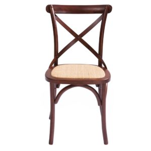Καρέκλα DESTINY Καρυδί, Οξυά 48x52x89cm