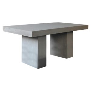 Τραπέζι CONCRETE 160x90cm Cement Grey