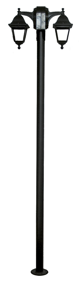 Heronia 23-0003 | Κολώνα LP-511EΒ 2L 200cm BLACK
