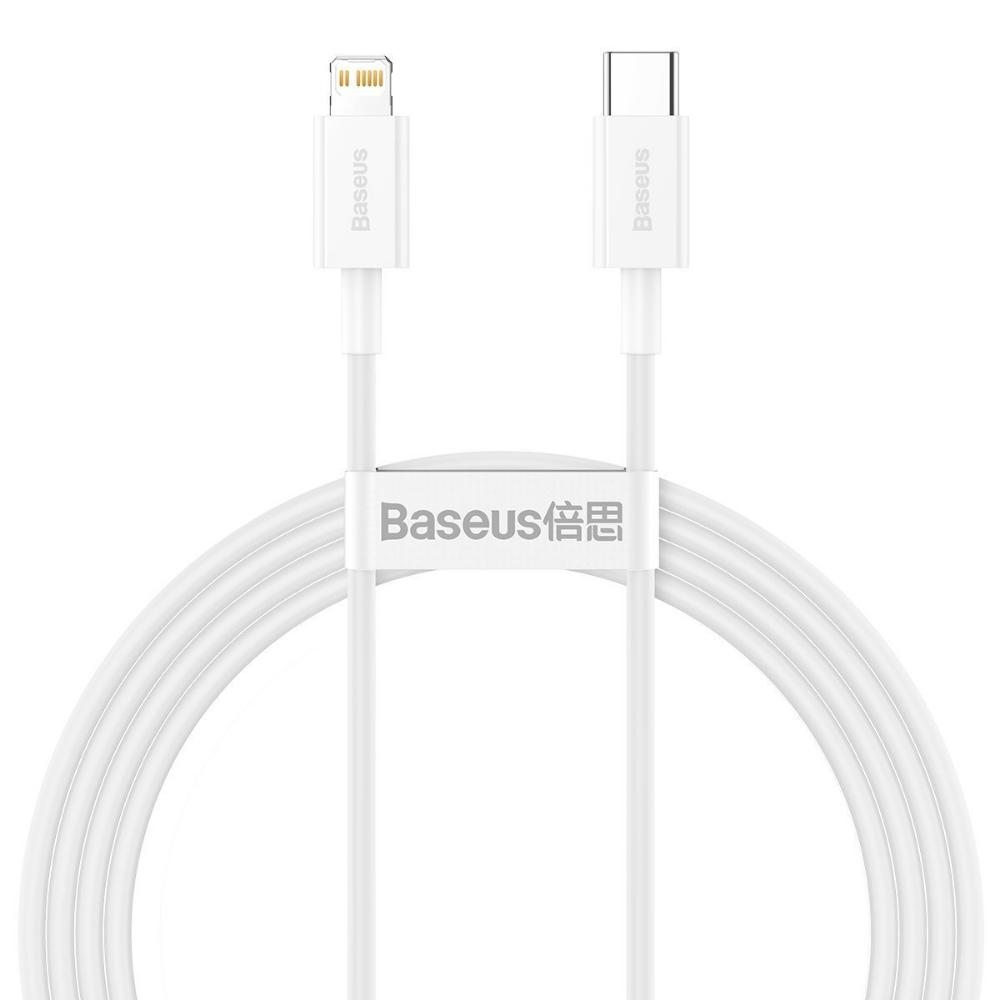Baseus Superior USB-C to Lightning Cable 20W White 1.5m (CATLYS-B02) (BASCATLYS-B02)