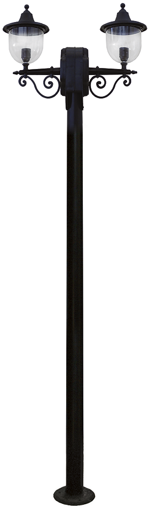 Heronia 10-0329 | Κολώνα LP-810EΒ 2L 200cm BLACK ΚΑΡΑΒΟΛΟΣ
