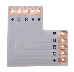 Avide LED Strip 12V RGB+W L Connector
