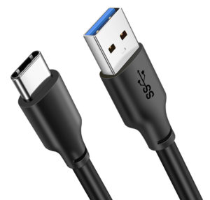 CABLETIME 5210131038192 | CABLETIME καλώδιο USB 3.0 σε USB Type-C C160, 5V 3A, 0.25m, μαύρο