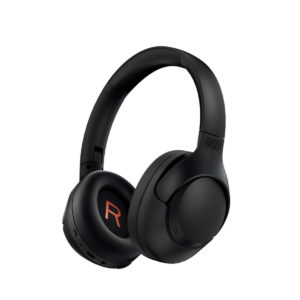 QCY H3 High-Res Headset Black w. Mic, Hybrid Feed Noise Canceling with 4 mode ANC Button - 70h