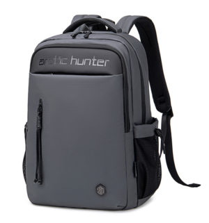 ARCTIC HUNTER B00534-GY | ARCTIC HUNTER τσάντα πλάτης B00534 με θήκη laptop 15.6, 21L, γκρι