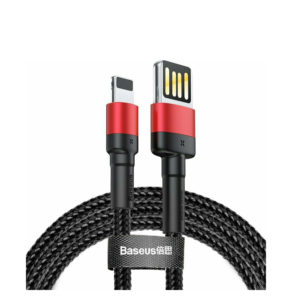 Baseus Braided USB to Lightning Cable Red 1m (CALKLF-G91)) (BASCALKLFG91)