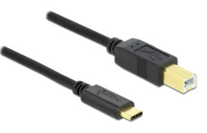 DELOCK 83601 | DELOCK καλώδιο USB-C σε USB Type B 83601, 1m, μαύρο